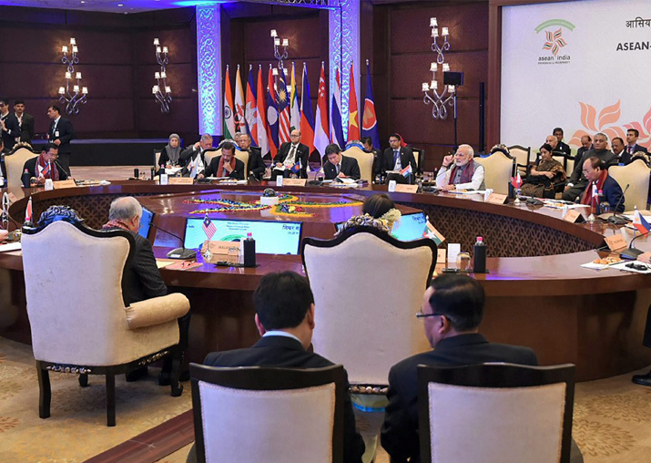 File pic - PM Narendra Modi at the ASEAN India