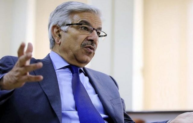 Pakistan Foreign Minister Khawaja Muhammad Asif