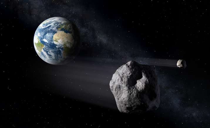 Asteroid passing over Earth ( A representational image. PC: