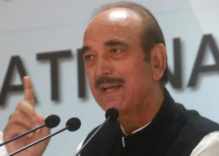 File pic of Ghulam Nabi Azad