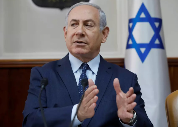 File pic of Israeli PM Benjamin Netanyahu
