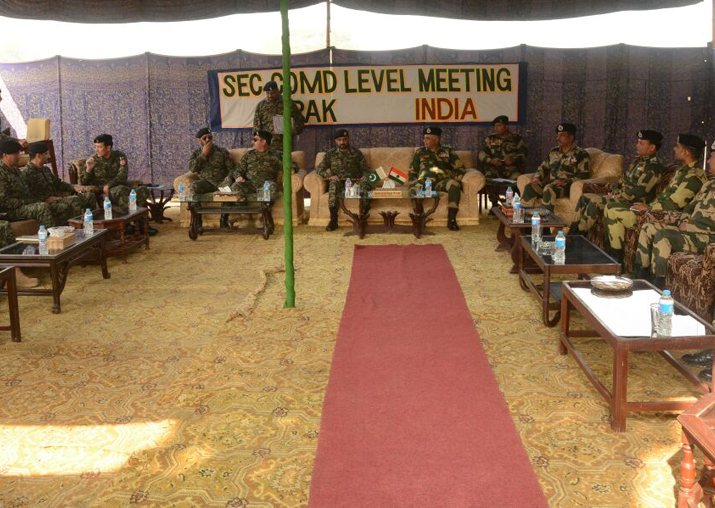 BSF, Pakistan Rangers hold flag meet