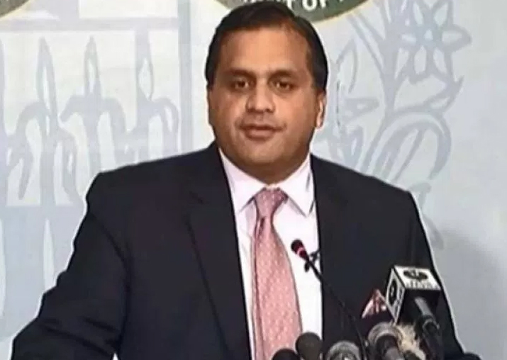 File pic of Pakistan Foriegn Office spokesman Mohammad