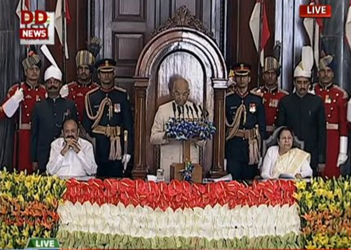 President Ram Nath Kovind's maiden address to the joint
