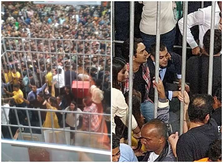 Bigg Boss 11 Hina Luv Shilpa Vikas in Inorbit mall for live