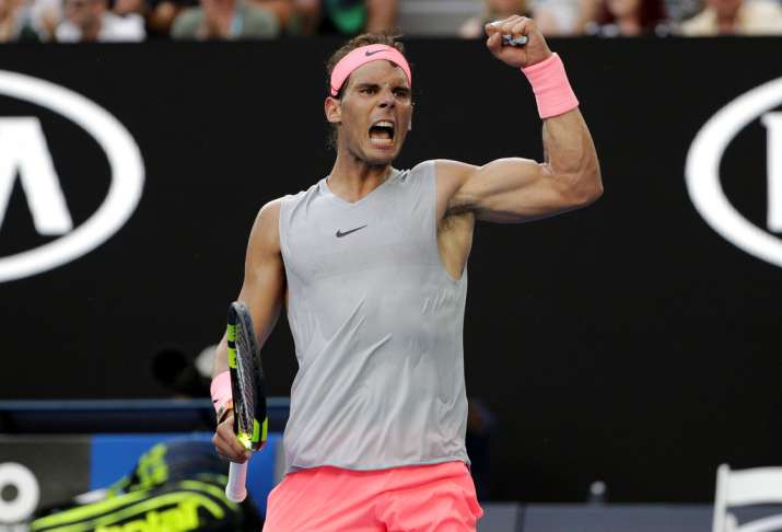 Forvirrede Økonomi Hen imod Australian Open: Rafael Nadal beats Diego Schwartzman to reach  quarterfinals | Tennis News – India TV