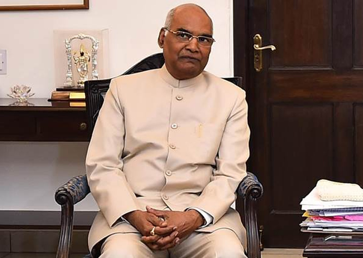 File pic of President Ram Nath Kovind
