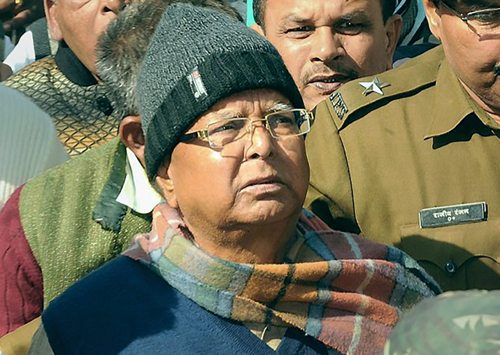 File pic of Lalu Prasad Yadav