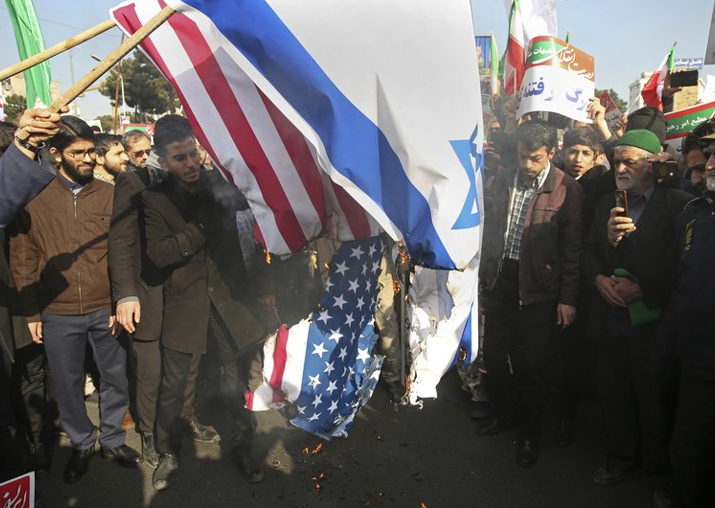 In this photo provided by Tasnim News Agency, Iranian