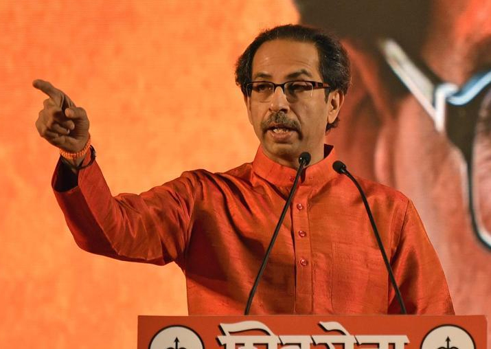File pic of Shiv Sena supremo Uddhav Thackeray