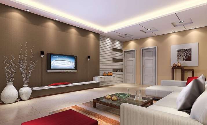 12 Vastu Tips For Happy And Positive, Living Room Wall Colour As Per Vastu