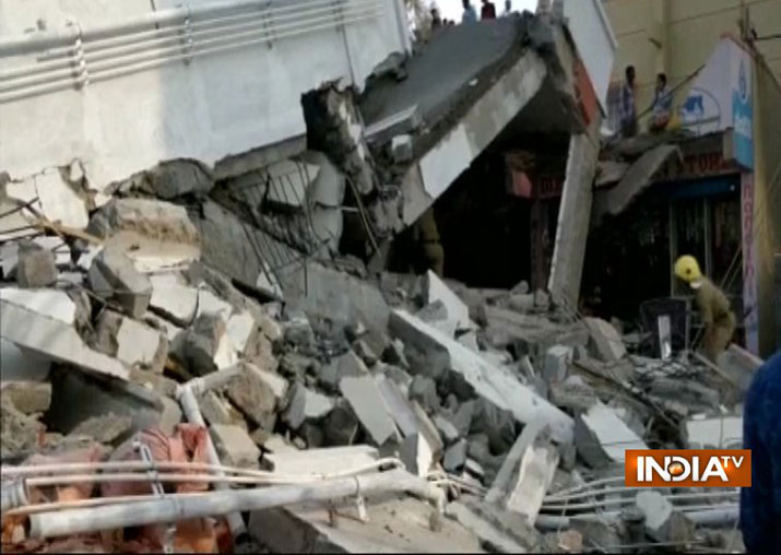 Bengaluru: Five-storey building collapse leaves three dead