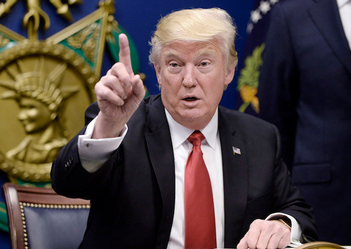 US President Donald Trump