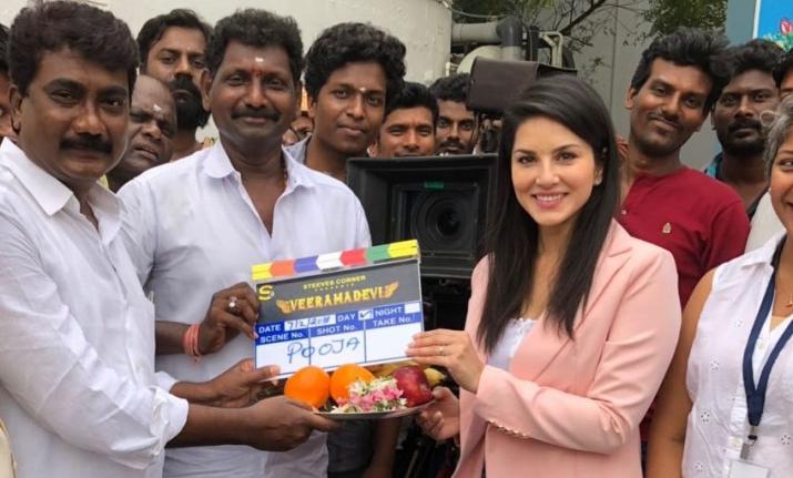Veeramadevi: Sunny Leone says working in south Indian films