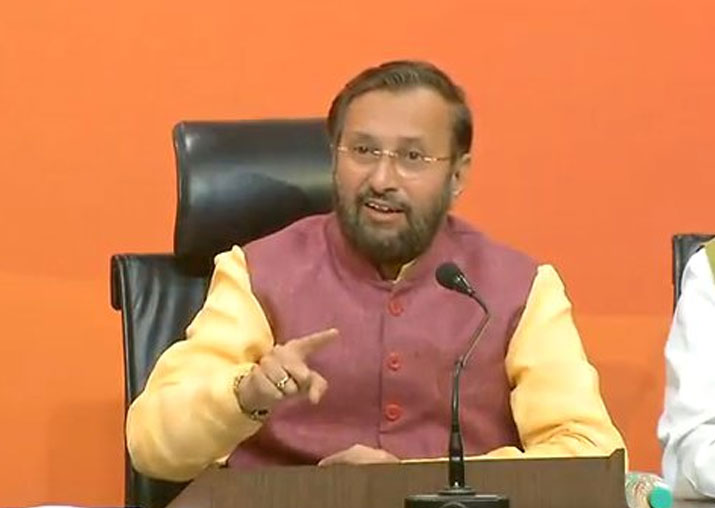 Union Minister Prakash Javdekar