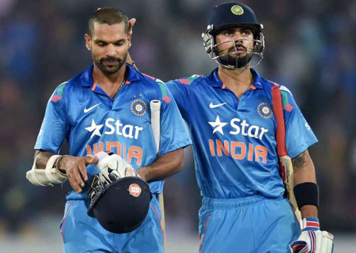 Image result for kohli and dhawan