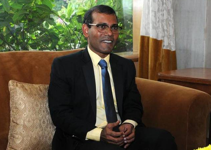 Maldives exiled ex-president Mohammed Nasheed says he'll