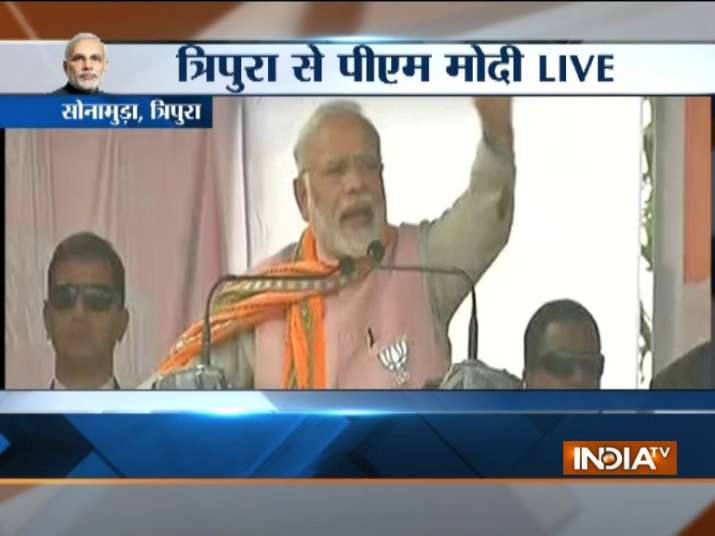 Tripura wants to achieve new heights of glory, says PM in