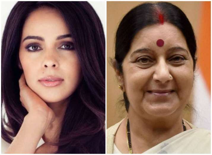Mallika Sherawat seeks help from External Affairs Minister