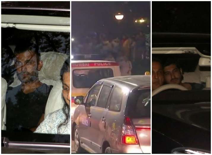 Sridevi body in Mumbai
