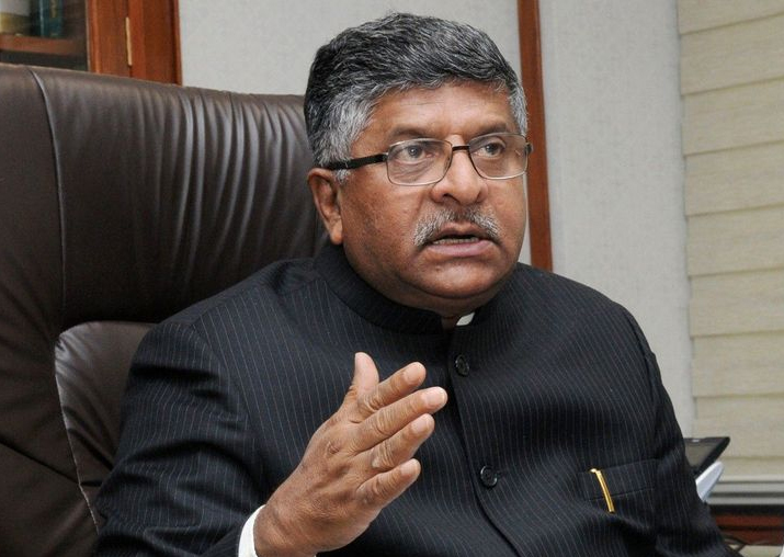 File pic of Ravi Shankar Prasad