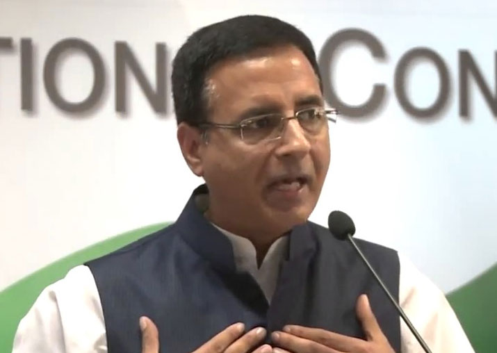 Congress spokesperson Randeep Surjewala