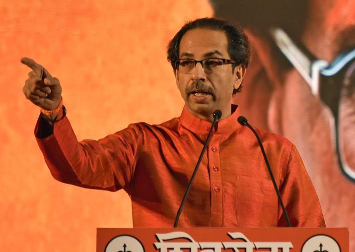 File pic of Shiv Sena supremo Uddhav Thackeray