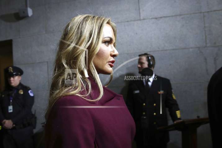 In this January 20, 2017 file photo, Vanessa Trump arrives