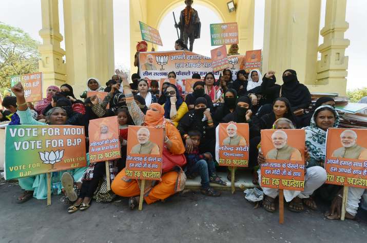India Tv - Triple Talaq Bill will be tabled in Rajya Sabha today. (File Photo/PTI)
