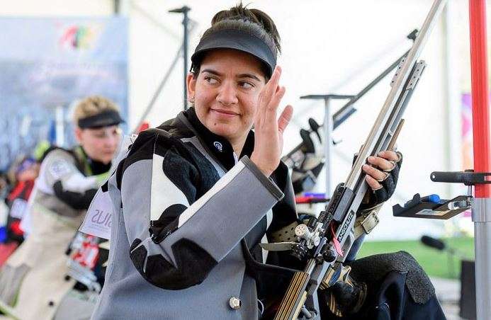 Anjum Moudgil wins silver in women's rifle 3 positions at ISSF Shooting ...