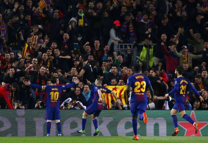 India Tv - FC Barcelona enter the quarters for the 11th consecutive time