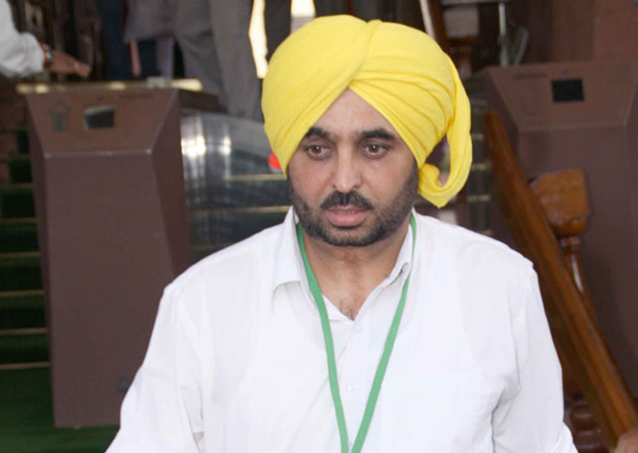 AAP's Punjab unit president and MP Bhagwant Mann resigns