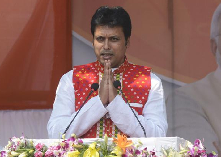 Tripura Chief Minister Biplab Kumar Deb