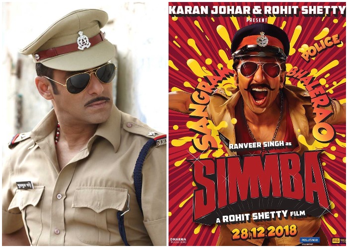 It’s going to be Ranveer Singh vs Salman Khan at BO; Simmba and Dabanng