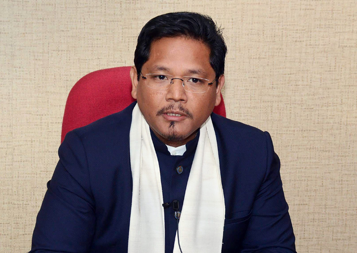 Newly sworn-in Meghalaya Chief Minister Conrad Sangma