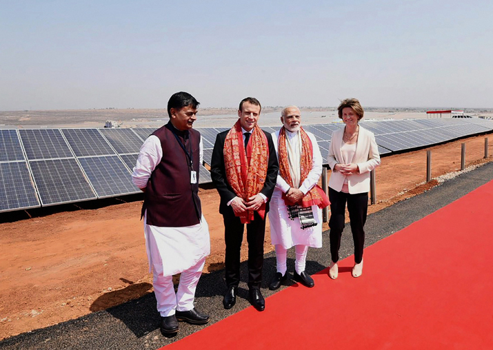 Prime Minister Narendra Modi and the President of the