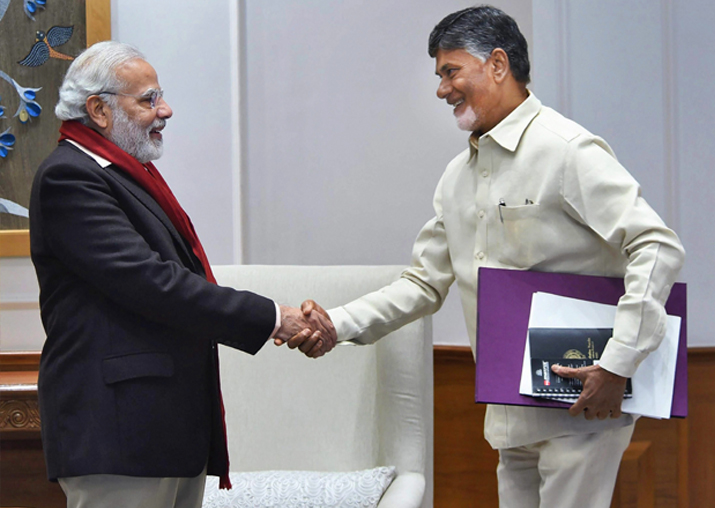 India Tv - File photo - PM Narendra Modi with TDP President and Andhra Pradesh Chief Minister N Chandrababu Naidu