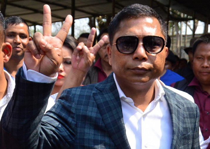 Meghalaya Chief Minister and Congress candidate Mukul