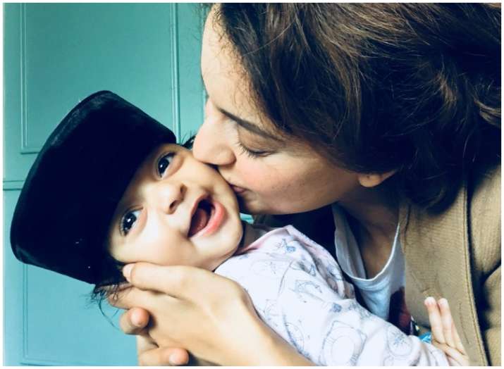 Kangana Ranaut showers love on nephew Prithvi