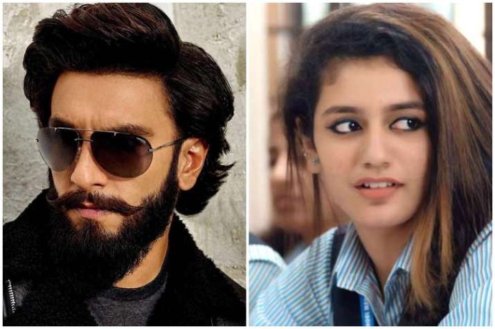 Priya Prakash Varrier, Ranveer Singh