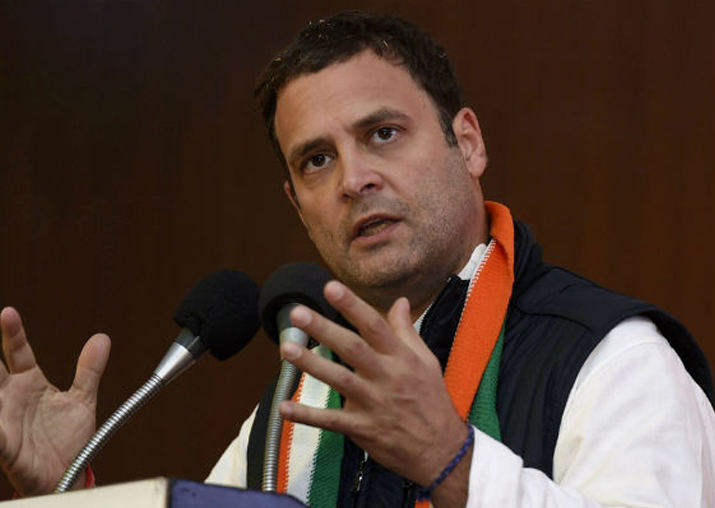 File pic of Congress president Rahul Gandhi