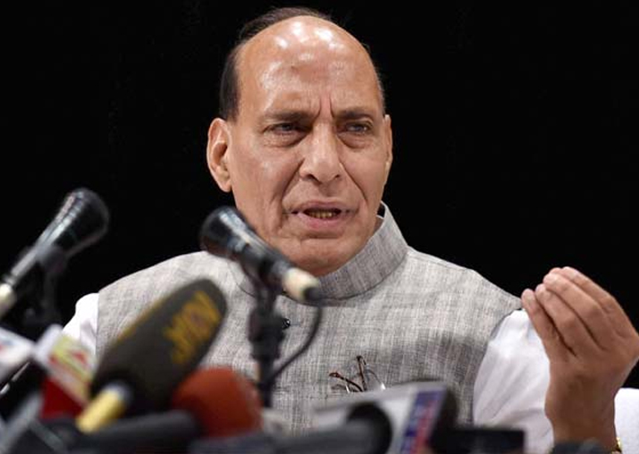 File pic of Union Home Minister Rajnath Singh