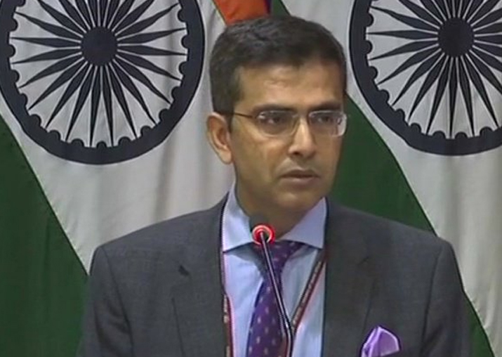 MEA Spokesperson Raveesh Kumar
