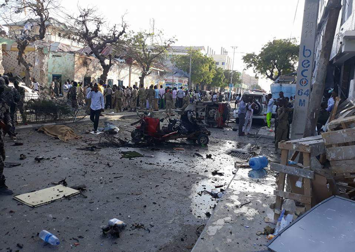 At least 14 dead, several hurt in car bomb in Somali