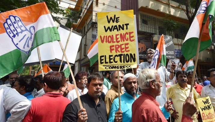 A number of persons were injured in the clashes that