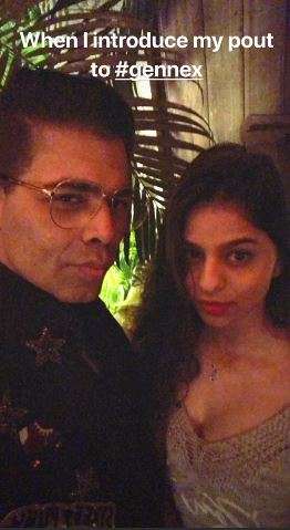 India Tv - Suhana Khan, Karan Johar