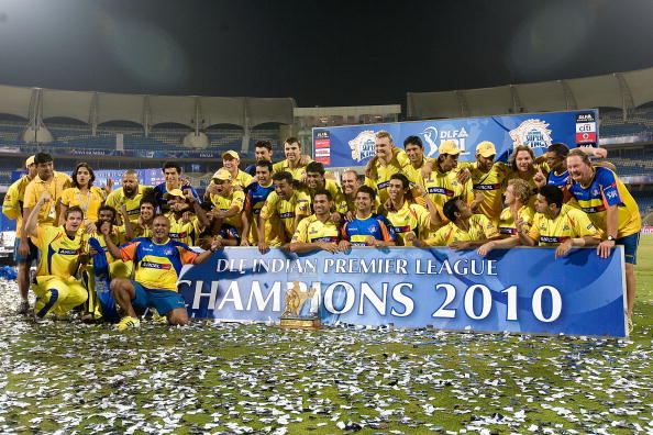India Tv - Chennai Super Kings won the trophy in 2010.