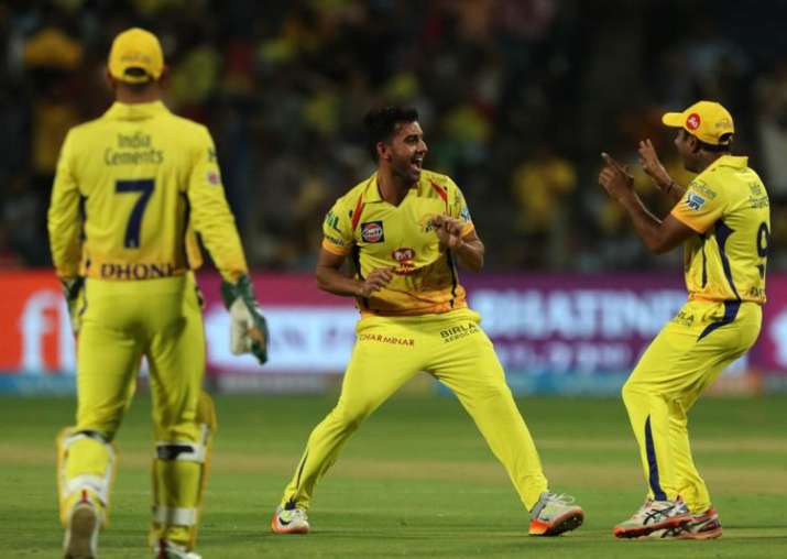 Image result for deepak chahar csk