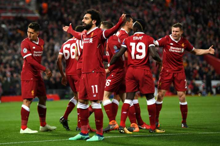 India Tv - Salah scored his 38th goal of the season for Liverpool.