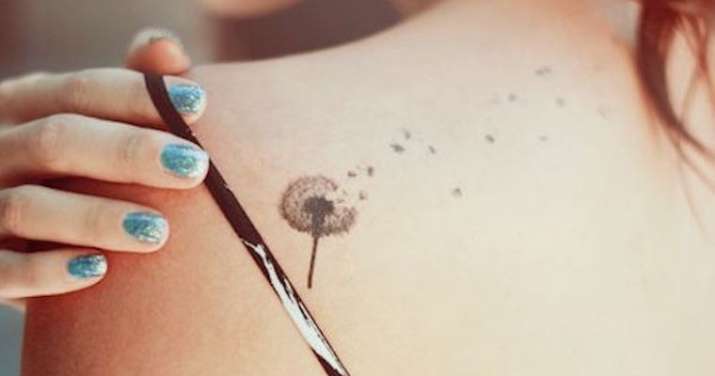 India Tv - Dandelion tattoo